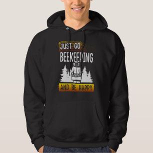 Sudadera Solo Ve A La Bebida Y Sé Feliz Ap De Abeja
