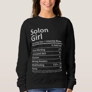 Sudadera Solon Chica Oh Ohio Funny City Home Roots Usa Ee.U