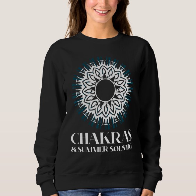 Sudadera Solsticio de verano de Chakras (Anverso)
