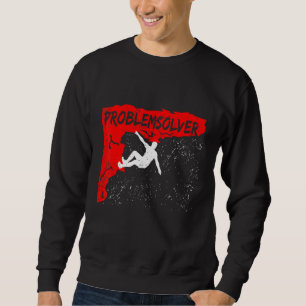 Sudadera Solución de problemas de montañismo en ascenso