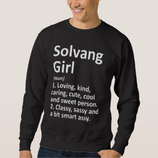 Sudadera Solvang Chica Ca California City Home Roots