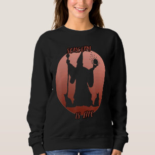Sudadera Sombra De Sordera En Un Círculo Rojo