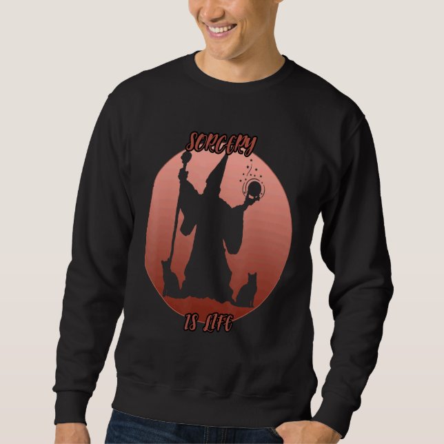 Sudadera Sombra De Sordera En Un Círculo Rojo (Anverso)