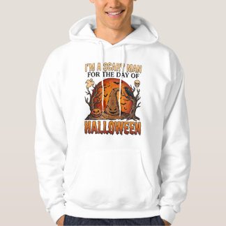 Sudadera Sombrero de Bruja de Halloween del Hombre Espantos