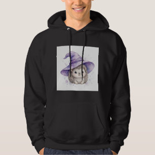 Sudadera Sombrero de Bruja Erizo Lindo