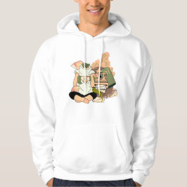 Sudadera Sombrero de cubeta de rana y magia de cámara retro