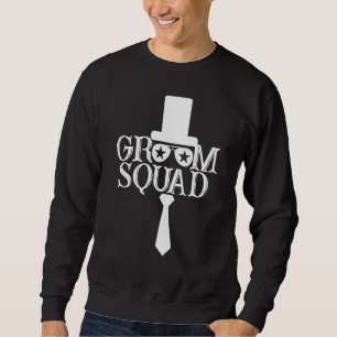 Sudadera Sombrero de equipo del novio Lindo compromiso Boda