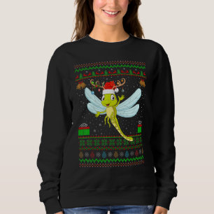 Sudadera Sombrero de reno que coincide con una libélula fea
