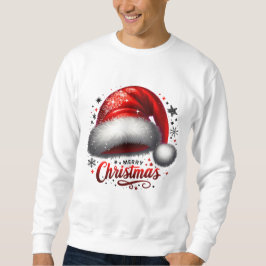 Sudadera Sombrero de Santa Escarlata con brillo