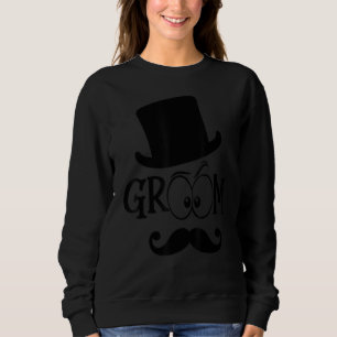 Sudadera Sombrero del Novio Lindo Compromiso Boda Fiesta de