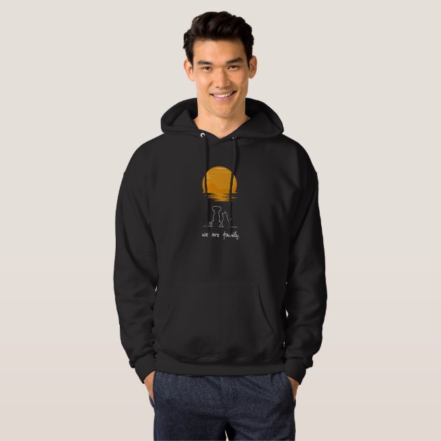 Sudadera Somos familia (Perro ang Cat) (Anverso completo)