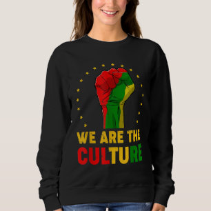 Sudadera Somos la cultura africana orgullosa de la historia