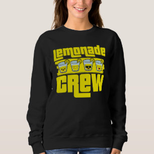 Sudadera Somos La Tripulación Lemonade Citrus Fruit Lemon