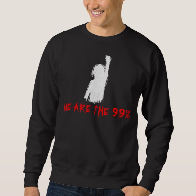 Sudadera Somos los 99% (Anverso)