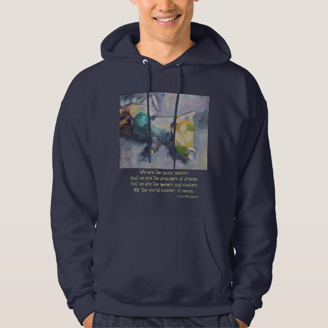 Sudadera Somos los soñadores de sueños (Anverso)