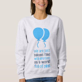 Sudadera Somos sólo globos