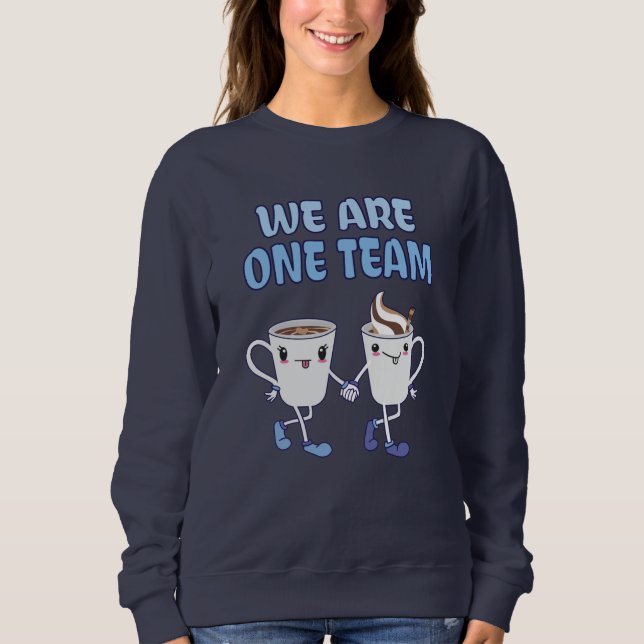 Sudadera Somos un equipo (Anverso)