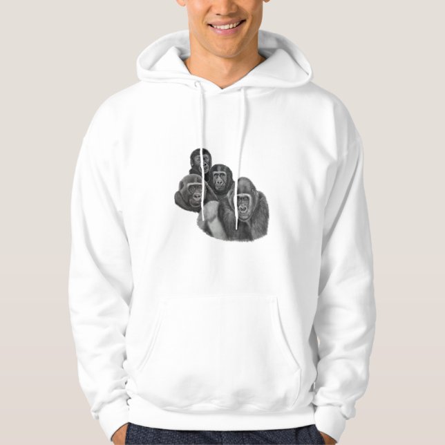 Sudadera Son Gorilla Hoodie By AGE Gorilla Life GL/TFW (Anverso)