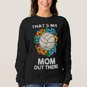 Sudadera Son Hija Mamá Madre Voleibol
