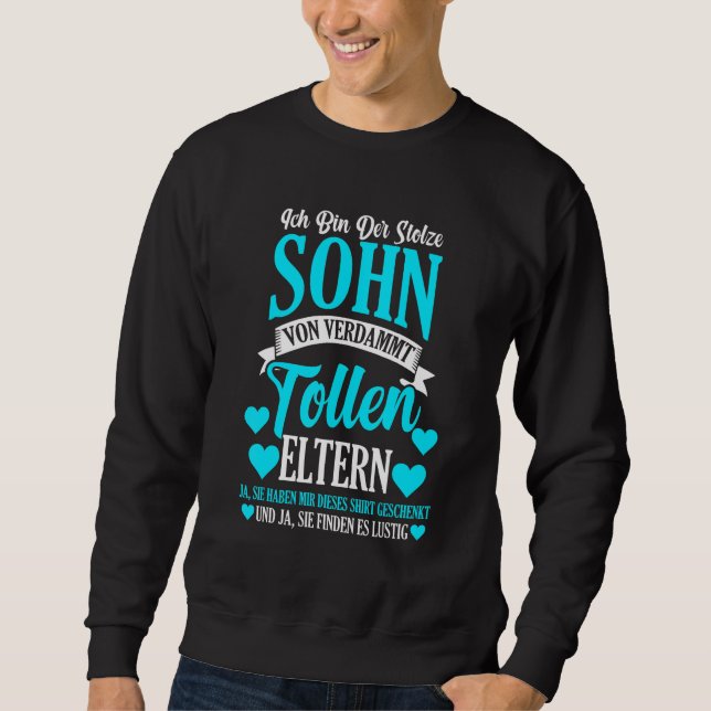 Sudadera Son Padres Mamá Papá (Anverso)