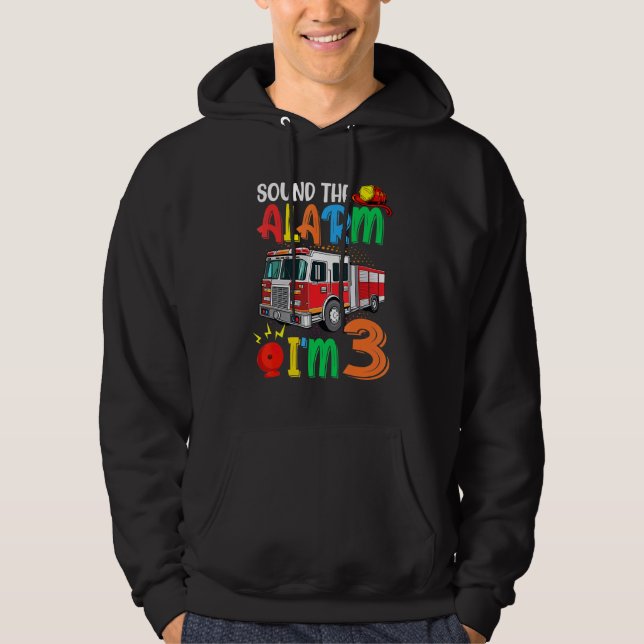 Sudadera Sonar La Alarma Im 3 Fire Truck (Anverso)