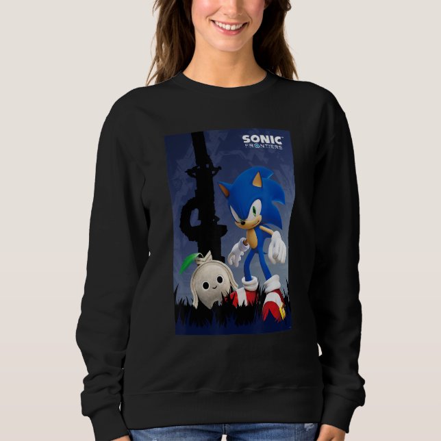 Sudadera Sonic Frontiers - Sonic & Koco (Anverso)