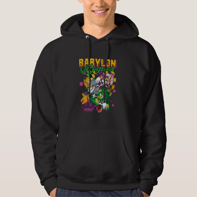 Sudadera Sonic The Hedgehog Babylon Rogues Crew Retro Chest (Anverso)