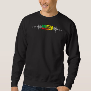Sudadera Sonido de música reggae Wave Reggaeton Vibe
