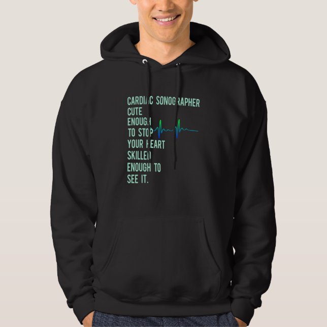 Sudadera Sonógrafo Cardíaco Echo Tech Educa Rdcs (Anverso)