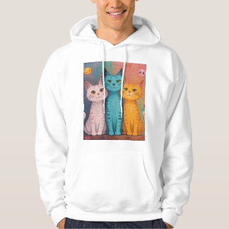 Sudadera sonreír a los gatos