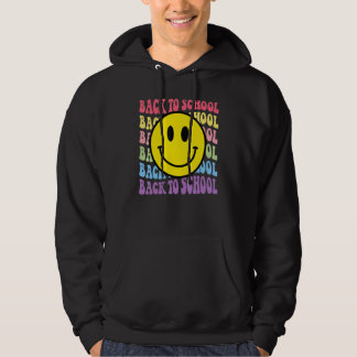 Sudadera Sonríe al Regreso a Clases Cara Feliz Vintage Prof