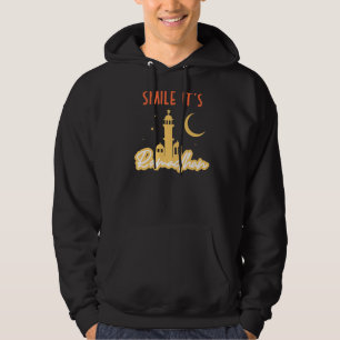 Sudadera Sonríe su Ramadán musulmán Eid Mubarak Rama islámi