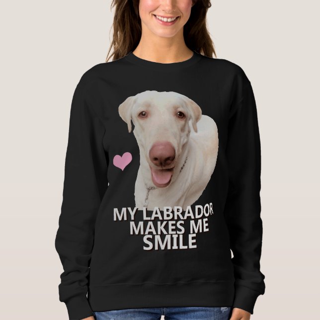 Sudadera Sonrisa de laboratorio (Anverso)