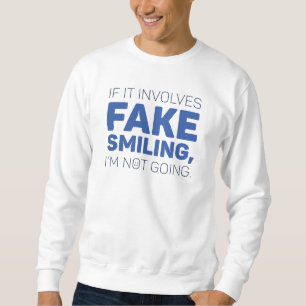 Sudadera Sonrisa falsa