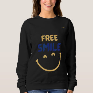 Sudadera Sonrisa gratis Cita simple sonrisa simple sonrisa 