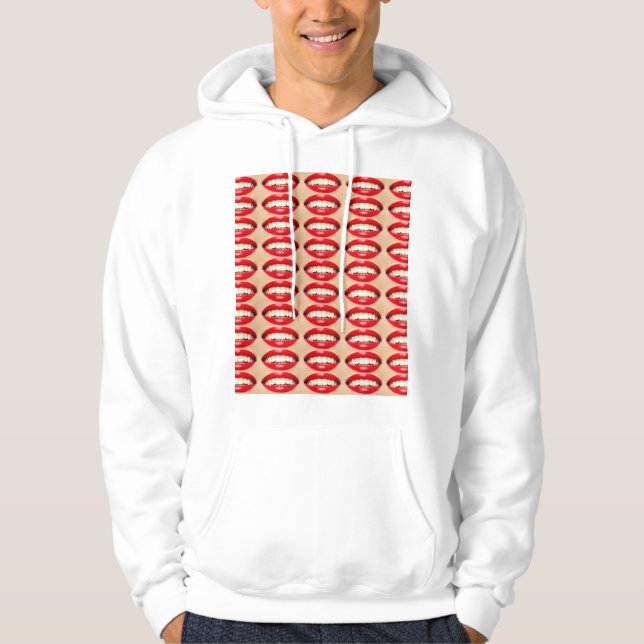 Sudadera Sonrisa perfecta Femme Fatale Pop-art (Anverso)