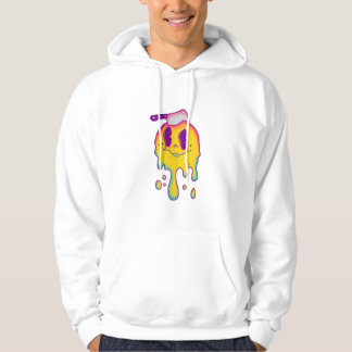 Sudadera sonrisa psicodélica goteo masculino