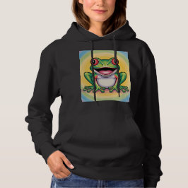 Sudadera Sonrisa suave de rana