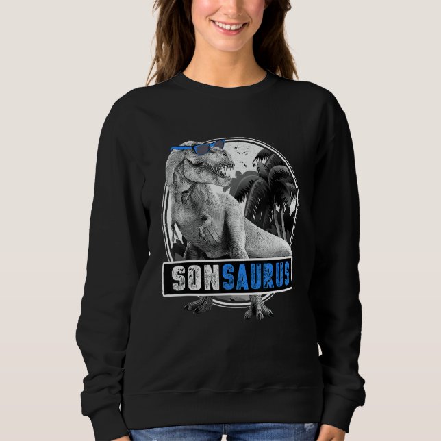 Sudadera Sonsaurus T Rex Son Saurus Dinosaur Boy Dino M (Anverso)