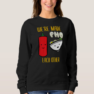 Sudadera Sopa de fideos de arroz vietnamita Viet Nam Pho