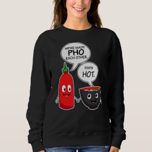 Sudadera Sopa de fideos de arroz vietnamita Viet Nam Pho