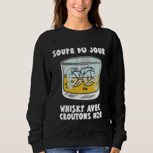Sudadera Sopa Del Día Whiskey con Crutones H2O Bourbon Dr