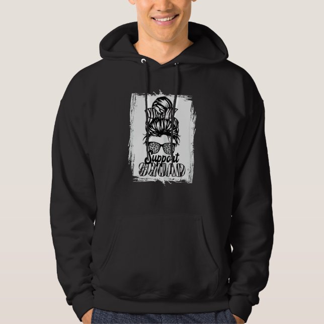 Sudadera Soporte de la cinta de cebra I de Cebra I de Squad (Anverso)