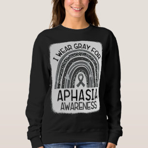 Sudadera Soporte Escuadrón I Usa Gris Para Concienciar A La