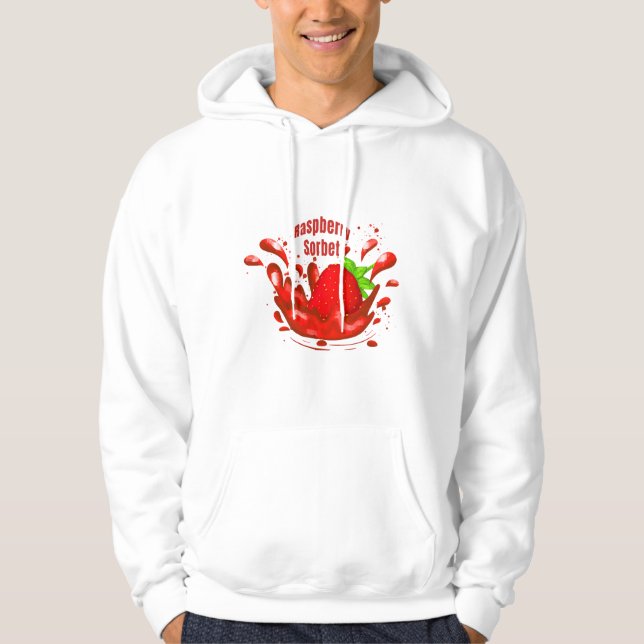 Sudadera Sorbete de frambuesa (Anverso)