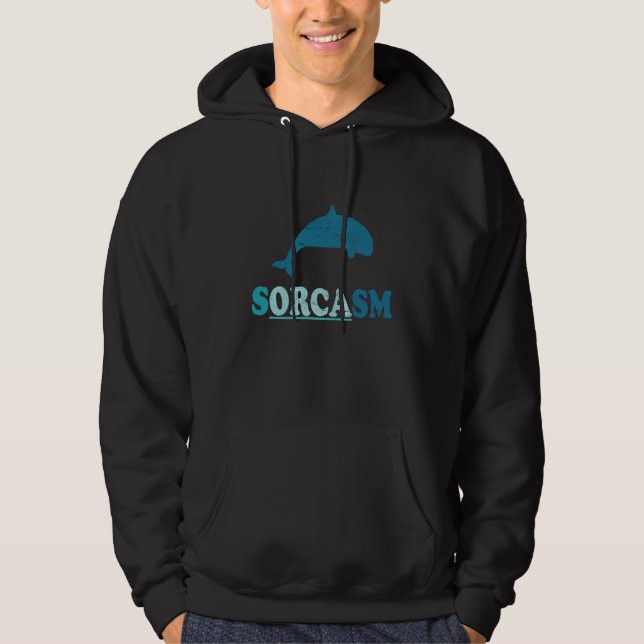 Sudadera Sorcasm orca whale watching (Anverso)