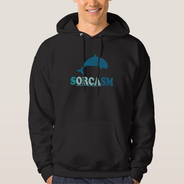Sudadera Sorcasm orca whale watching (Anverso)