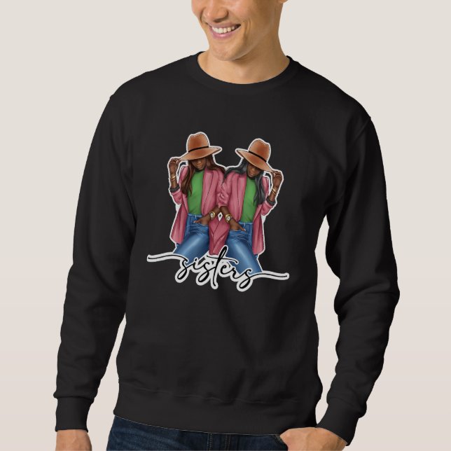 Sudadera Sorority Sisters Forever for women in Sisterhood (Anverso)