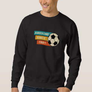 Sudadera Sorprendente desde el fútbol de cumpleaños de 1981
