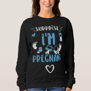 Sudadera Sorpresa de Embarazo Estoy Embarazada Frases de Be